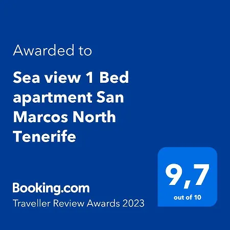 דירה Sea View 1 Bed San Marcos North Tenerife *