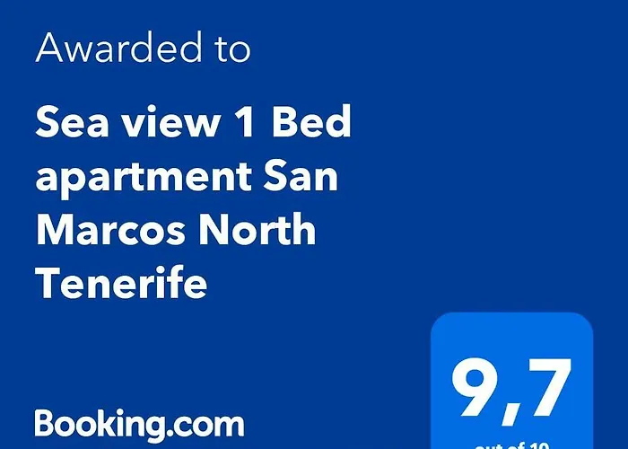 아파트 Sea View 1 Bed San Marcos North Tenerife *